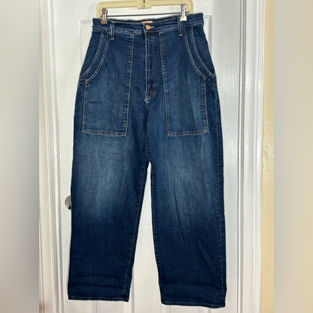 MOTHER The Quartet Breaker Flood  Jeans Size 31